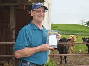 Mike O’Neill is launching his new book “Tooling Around, Tales of a plumbing farmer” through Brucedale Press at the Lucknow Branch of the Bruce County Library on June 7, 2015.