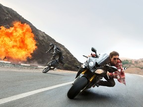 Tom Cruise stars in "Mission: Impossible Rogue Nation."