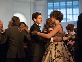 David Mazouz and Camren Bicondova in "Gotham."