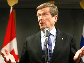 Toronto Mayor John Tory. (Toronto Sun file photo)
