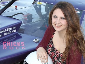 Fifteen-year-old Ontario Modifieds Racing Series Rookie of the Year candidate Willow Barberstock of Stirling, will be featured on “The ‘WS Daily” Tuesday, June 9th at 5 p.m. on CKWS-TV. Jim Clarke/For The Intelligencer
