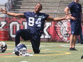 Argos' Kashif Moore (Veronica Henri, Toronto Sun)