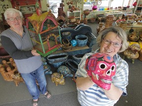 Susan Smandych (left) and George Genno operate La Bodega. (Chris Procaylo/Winnipeg Sun photo)