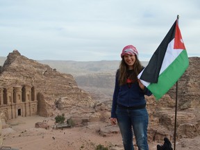 SUBMITTED PHOTO
Jennifer Bowman, a 2012 Loyalist graduate, is volunteering at a school in Jordan through Foundation Outreach International. The experience has opened her eyes to life in the Arab country.