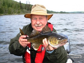 Neil Waugh with a Battle Lake with "bronze back."