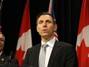 Ontario Progressive Leader Patrick Brown announces that he will run in his hometown of Barrie in the next scheduled provincial election in 2018, but still intends to find a seat somewhere in the province before that time. (Antonella ArtusoéToronto Sun)