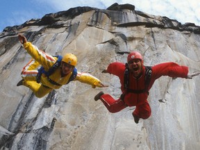 Sunshine Superman is a documentary that looks at the life of Carl Boenish, "the father of BASE jumping." (HANDOUT)