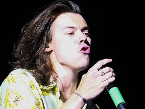 Harry Styles of One Direction. (WENN.com photo)