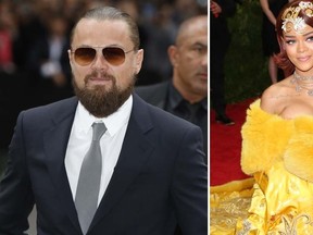 Leonardo DiCaprio and Rihanna. (WENN.com)