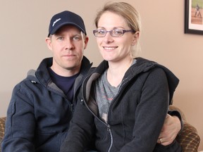 After two spinal surgeries in France, Danielle and Jake Aldridge are coming home almost three months early. Steph Crosier, The Whig-Standard, Postmedia Network.
