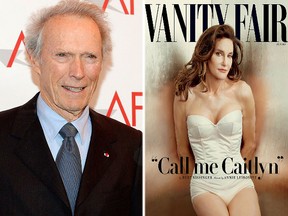 Clint Eastwood and Caitlyn Jenner. (Reuters file photos)