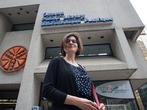 The union representing municipal library workers is blasting the city for dwelling on the importance of a public-private partnership rather than properly locating a new main branch. CUPE national representative Susan Arab is shown here in front of the city's main library at Metcalfe and Laurier.
DANI-ELLE DUBE/Ottawa Sun