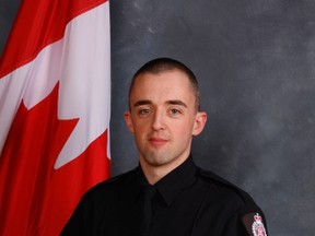 Const. Dan Woodall was shot and killed while trying to serve a warrant in west Edmonton on Monday, June 8, 2015. (Supplied Photo)