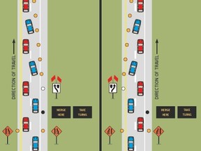 zipper merge filer