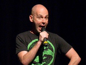 Daniel Tobias performs The Orchid and The Crow at the Fringe Fest Showcase on Tuesday at The Palace Theatre. (DEREK RUTTAN, The London Free Press)