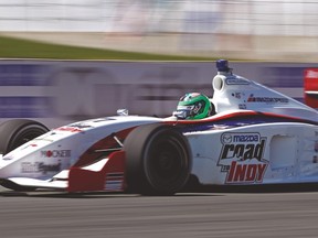 Conor Daly will take James Hinchcliffe’s place in the Honda Indy Toronto this week. (SUN FILES)
