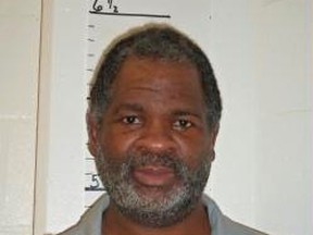 Death row inmate Richard Strong, 48, is seen in a picture provided by the Missouri Department of Corrections taken February 9, 2014. Strong is scheduled to be executed on Tuesday for fatally stabbing his girlfriend and her 2-year-old daughter almost 15 years ago.  REUTERS/Missouri Department of Corrections/Handout