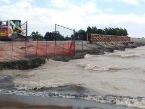 Port Stanley breakwater