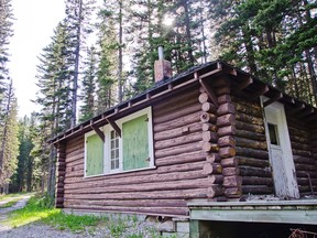 The federal government approved the Alpine Club of Canada's bid to restore this cabin - the oldest surviving warden cabin in Water Lakes National Park - and add it to a network of 30 ACC backcountry huts. John Stoesser photo/Pincher Creek Echo.