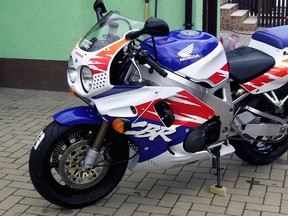 Stock photograph of 1992 Honda CBR motorcycle similar to the one being sought by police. Supplied Photo