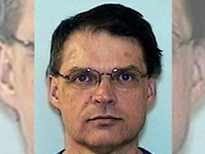 A photo of George Ross Wilcox is shown after being distributed by America’s Most Wanted website..

(America's Most Wanted handout)