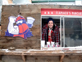 Flapjack's is one of the the newest gourmet food trucks in Ottawa, specializing in homemade buttermilk pancakes.(Chris Hofley/Ottawa Sun)