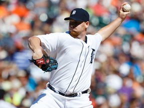 Relief pitcher Phil Coke, formerly of the Detroit Tigers, has been called up by the Toronto Blue Jays. (RICK OSENTOSKI/USA TODAY Sports)
