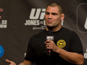 Cain Velasquez is ready to take on Fabricio Werdum at UFC 188 in Mexico City on Saturday. (Dave Thomas/Postmedia Network/Files)