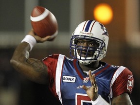 Newly signed quarterback Adrian McPherson has experience with Scott Milanovich and the style of offence the Argos’ head coach likes to run. (Reuters)