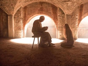 Jonathan Pryce and Lena Headey in 'Game of Thrones.' Helen Sloan/HBO