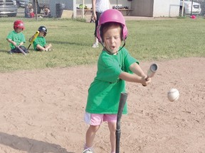 Drayton Valley Minor Baseball players participated in a friendly game recently ahead of the final tournament that will wrap up this year’s season for the club.