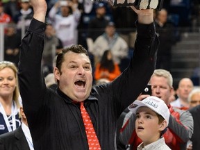 D.J. Smith recently won the Memorial Cup as coach with the Oshawa Generals. (AFP)