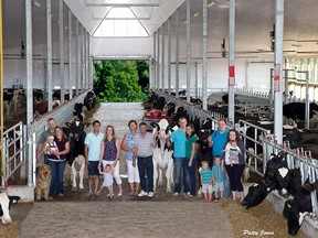 The Markus family is opening up their dairy farm in Beachville, Ont. and inviting Oxford County residents to learn firsthand where their milk comes from. Visit a Dairy Farm runs June 27, 3 to 8 p.m. (Photo Credit: Patty Jones Photography)