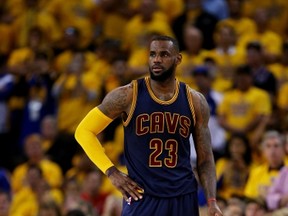 LeBron James is averaging 36.6 points, 12.4 rebounds and 8.8 assists in the Finals.