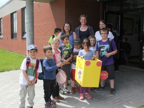 In order to keep children active, the Cochrane Family Health Team and the Cochrane Child Care Centre have joined together to create the ‘Walking School Bus’ program that allows children in the daycare to get out and walk during a time they would normally be sitting down inactive on a bus.