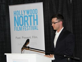 SAMANTHA REED/For The Intelligencer
Jacob Cote of The Hollywood North Film Festival.