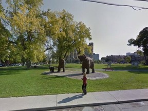 Canadian Museum of Nature are working to move the molded mammoths. GOOGLE STREETVIEW IMAGE