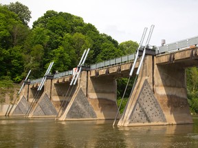 Springbank Dam (Free Press file photo)