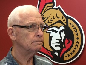 Ottawa Senators GM Bryan Murray speaks with the media Thursday, as the team preps for the upvcoming NHL Draft. (TONY CALDWELL Ottawa Sun)