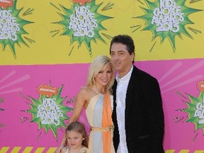 Scott Baio with wife Renee and daughter Bailey. (WENN.COM)