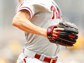 Phillies starter Cole Hamels can be had in a trade if the Blue Jays want to pay the price. (AFP)