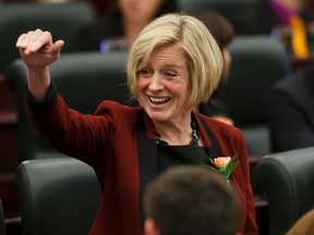 Premier Rachel Notley and her NDP government need to spend less no more, says Lorne Gunter.  (Edmonton Sun file)