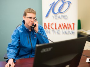 SUBMITTED PHOTO
Loyalist graduate Brandon Reid is the business development manager for Beclawat Manufacturing. Beclawat has been a long-time supporter of Loyalist College, its programs and its graduates.