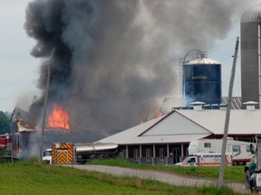 barn fire