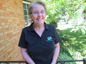 Betty Percival, shown here on Friday June 19, 2015 in Sarnia, Ont., is an area coordinator for TOPS, a weight loss support group that has been active in Canada since 1955. (Paul Morden/Sarnia Observer/Postmedia Network)