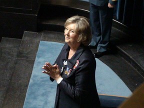 Janice Filmon was installed as Manitoba's new lieutenant governor on Friday. (TOM BRODBECK/WINNIPEG SUN)