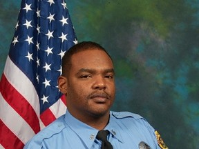New Orleans police officer Daryle Holloway, is shown in this undated handout photo provided by the New Orleans Police Department June 20, 2015.  Holloway, a 22-year veteran of the police department was found in his police vehicle, which had crashed in a utility pole, with a gunshot wound to his body, police said in a statement Saturday.  REUTERS/New Orleans Police Dept/Handout via Reuters