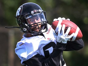 Ottawa RedBlacks' Chris Williams during camp at Carleton University on Wednesday June 16, 2015. Tony Caldwell/Ottawa Sun/Postmedia Network