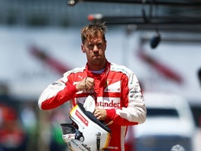 Ferrari’s Sebastian Vettel qualified third for today’s Austrian Grand Prix. (AFP)