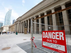 Work continues on Toronto's Union Station Thursday June 18, 2015. (Michael Peake/Toronto Sun)